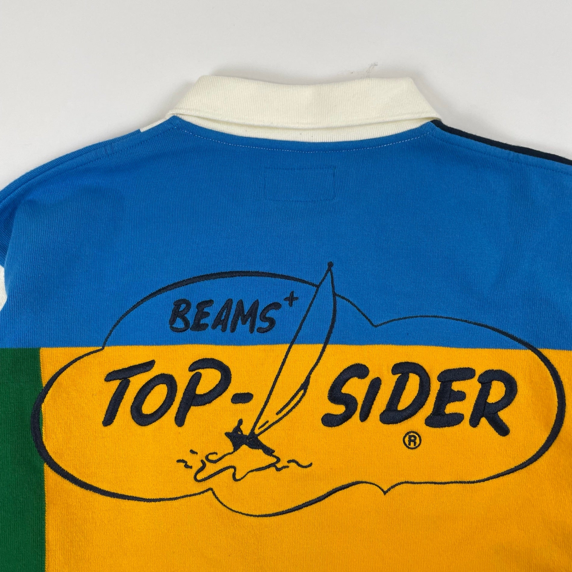 BEAMS PLUS × TOP SIDER / クレイジーパターンラガーシャツ タグ付 参考定価：22,000+tax SIZE:L