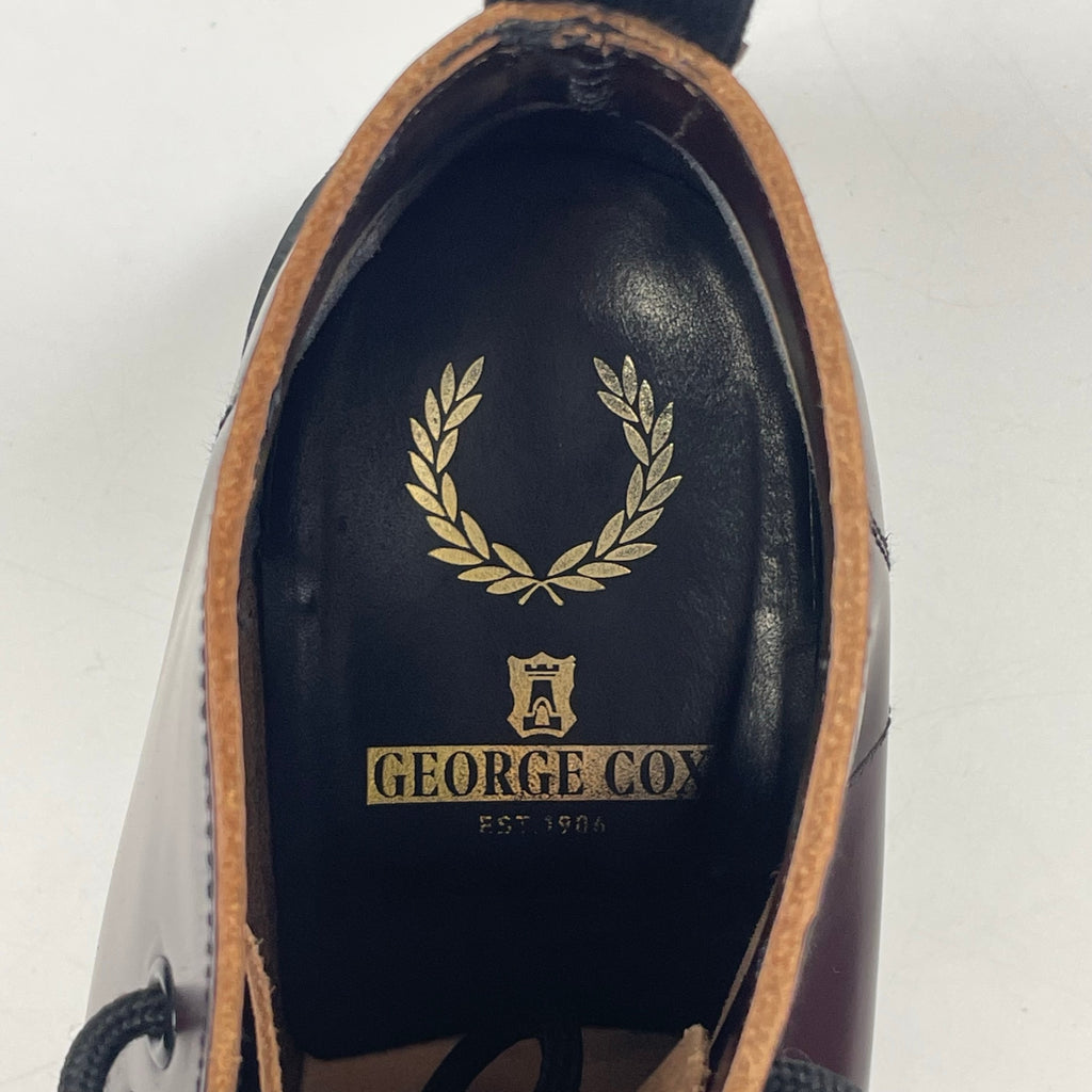 FRED PERRY × GEORGE COX / Monkey Boot Heavy Leather 極美品 参考定価：55,000+tax SIZE：7