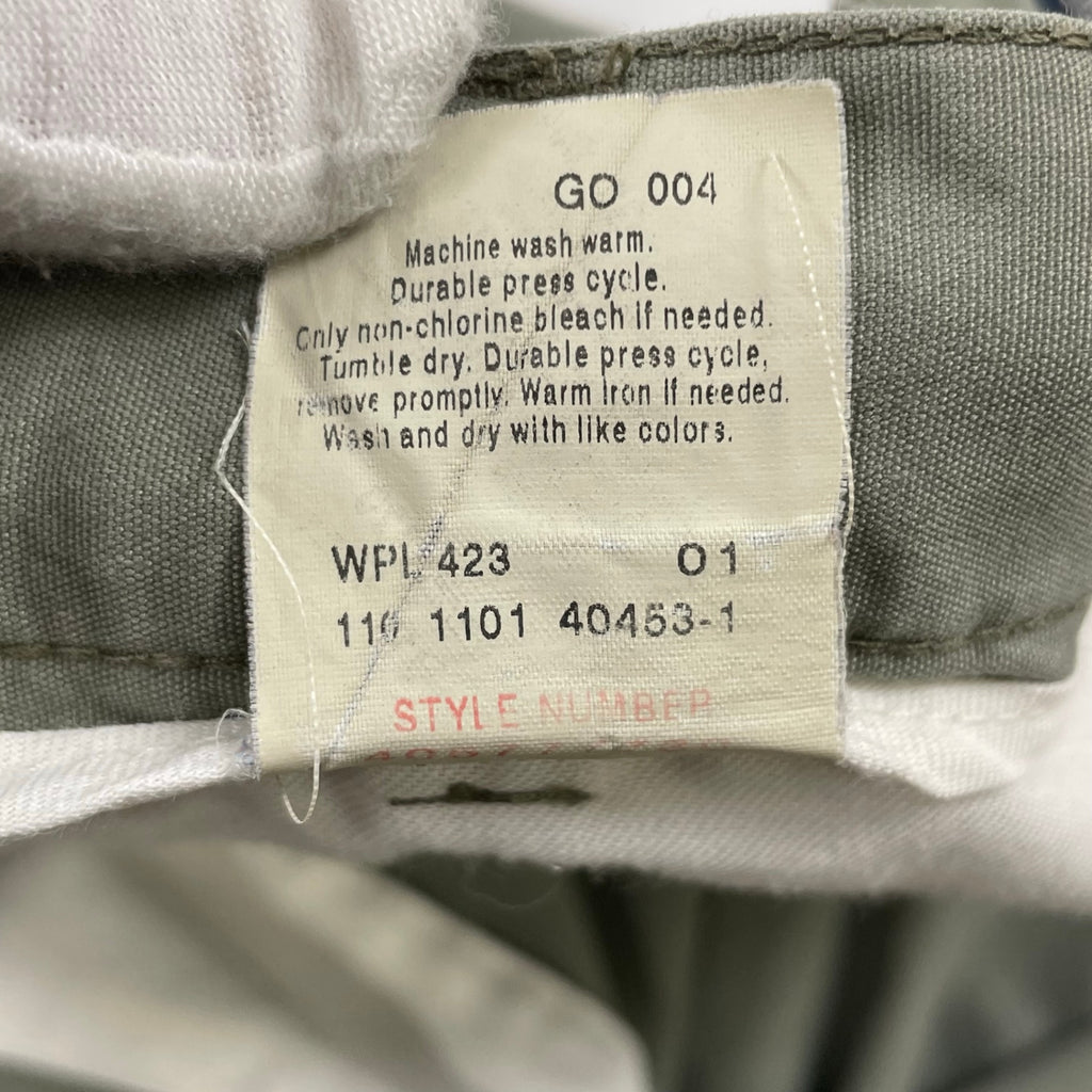 DOCKERS / 古着2タックコットンパンツ グリーン SIZE:W34