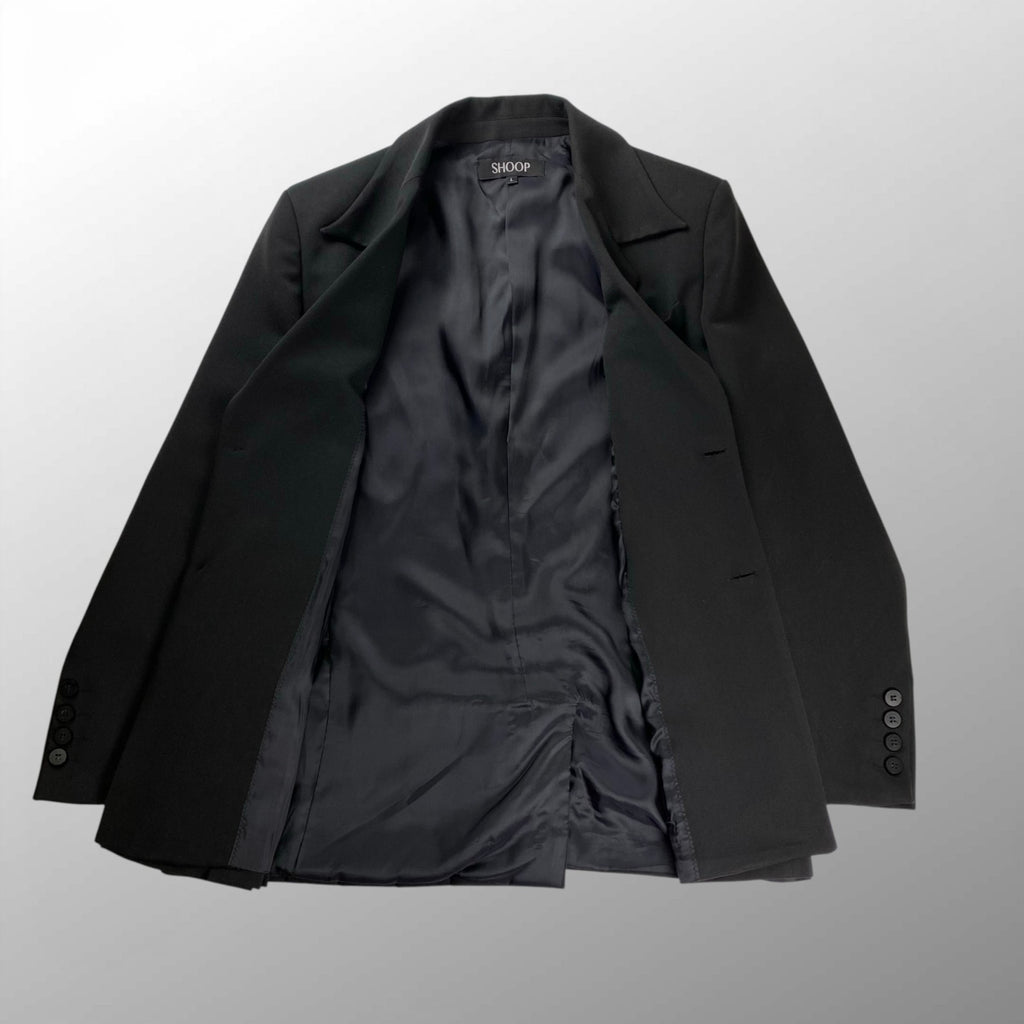【セットアップ対応可】 SHOOP シュープ / MID PLEATED BLAZER ジャケット 参考定価：80,000程度 SIZE:L