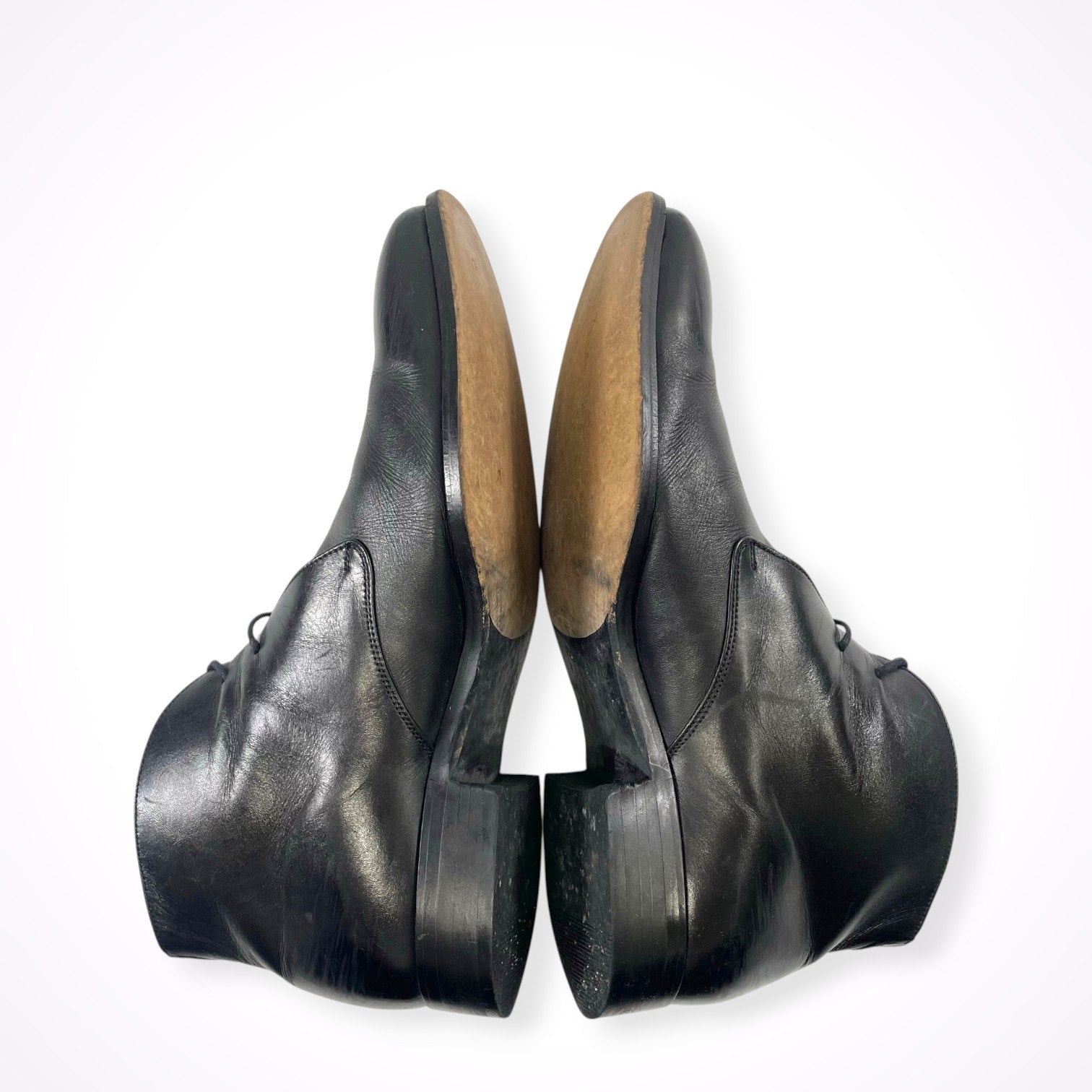 green label relaxing / レザーチャッカーブーツ SIZE:8 1/2