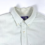 THE NORTH FACE PURPLE LABEL / Cotton Polyester Stripe OX B.D. Shirt 参考定価：19,000+tax SIZE：M