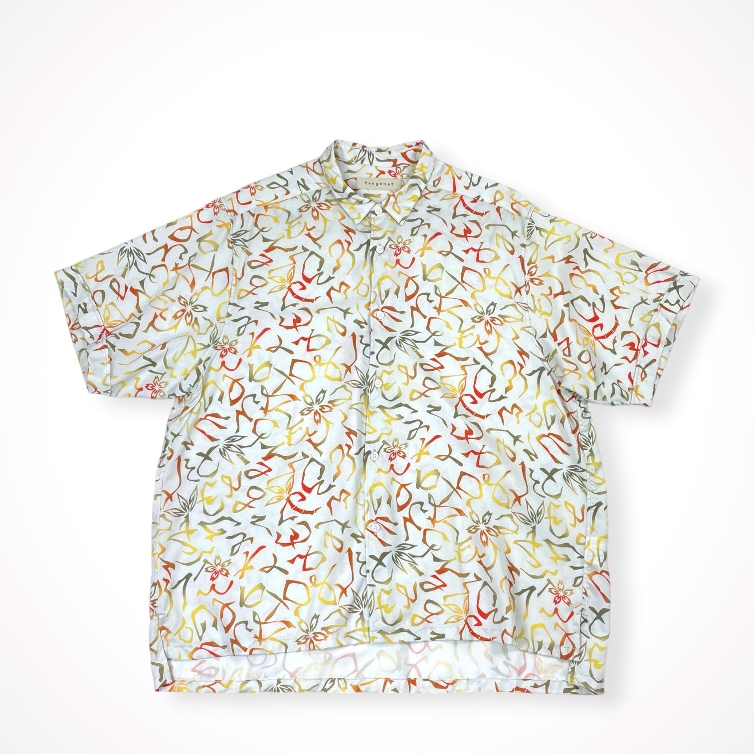 tangenet タンジェネット / オールオーバープリントシャツ 現行品 参考定価：20,000+tax SIZE:M