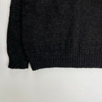 BATONER バトナー / Spread Alan Crew Neck ブラック 参考定価：28,000+tax SIZE:2