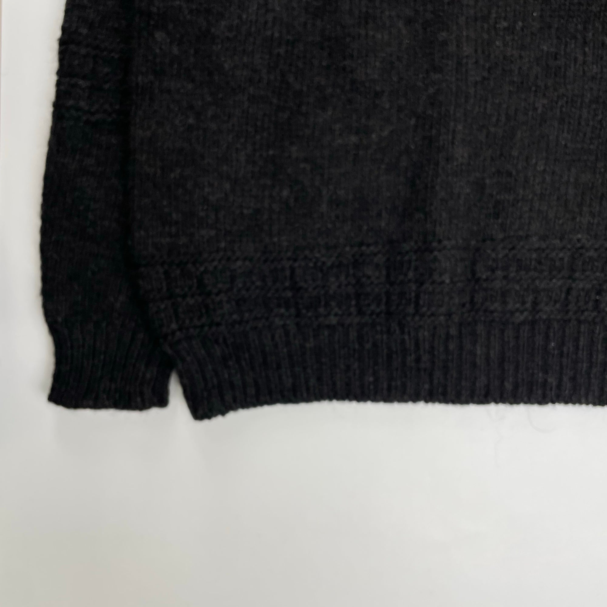 BATONER バトナー / Spread Alan Crew Neck ブラック 参考定価：28,000+tax SIZE:2