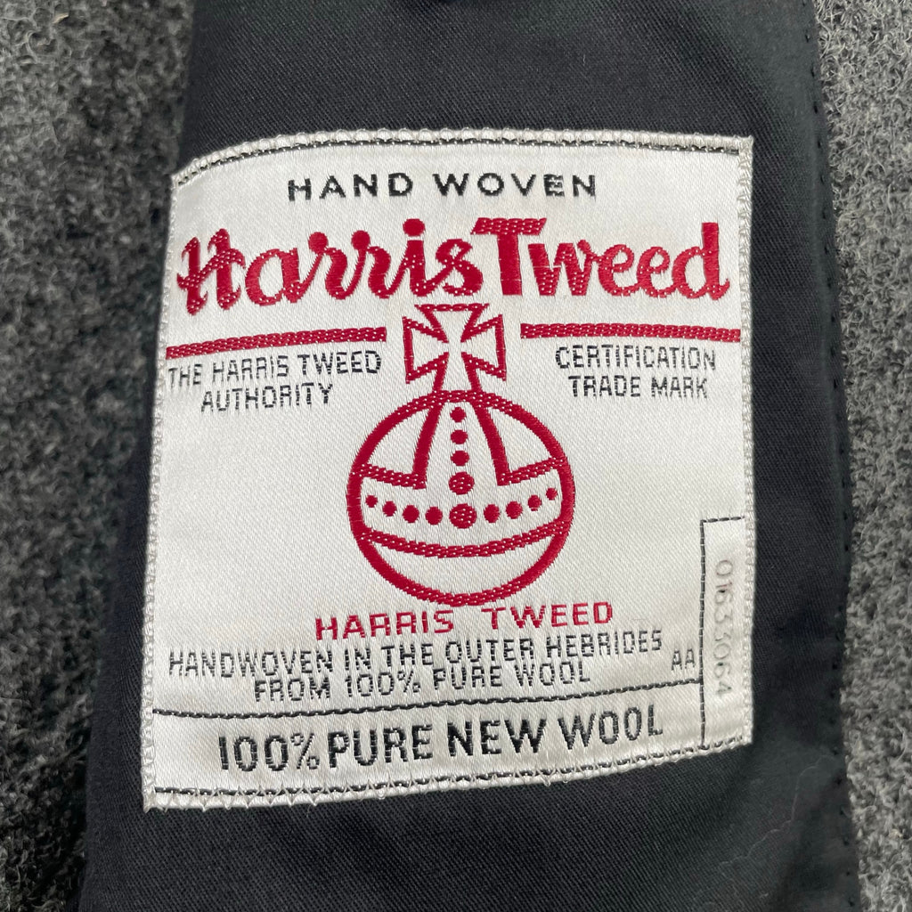 MARGARET HOWELL × HARRIS TWEED / 日本製ツイード3Bジャケット 参考定価：80,000程度 SIZE:S