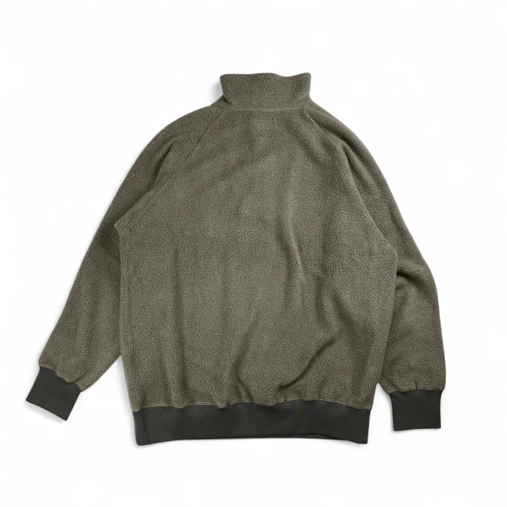 BEAMS PLUS ビームスプラス / フリースミリタリーハーフジップ SIZE:L