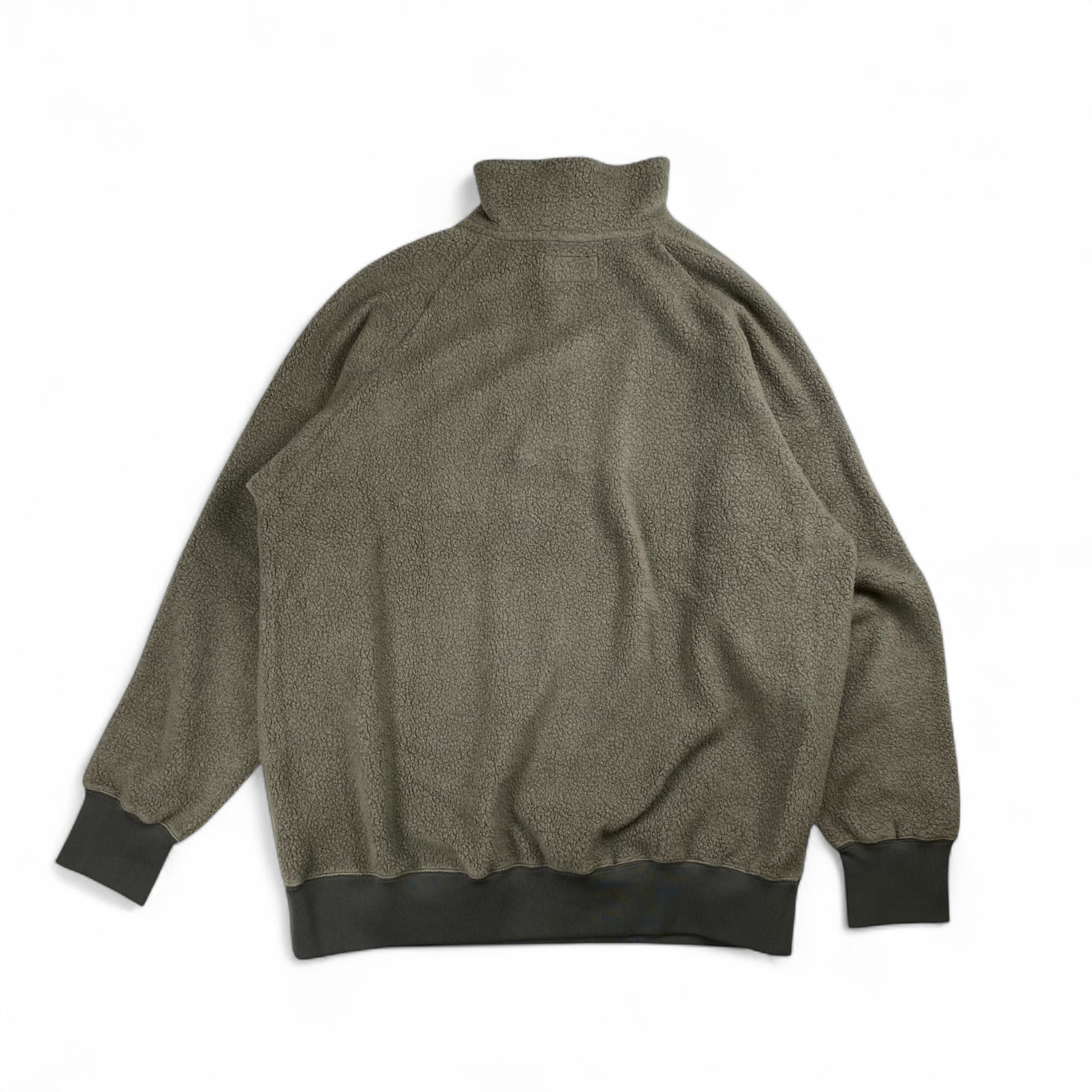 BEAMS PLUS ビームスプラス / フリースミリタリーハーフジップ SIZE:L