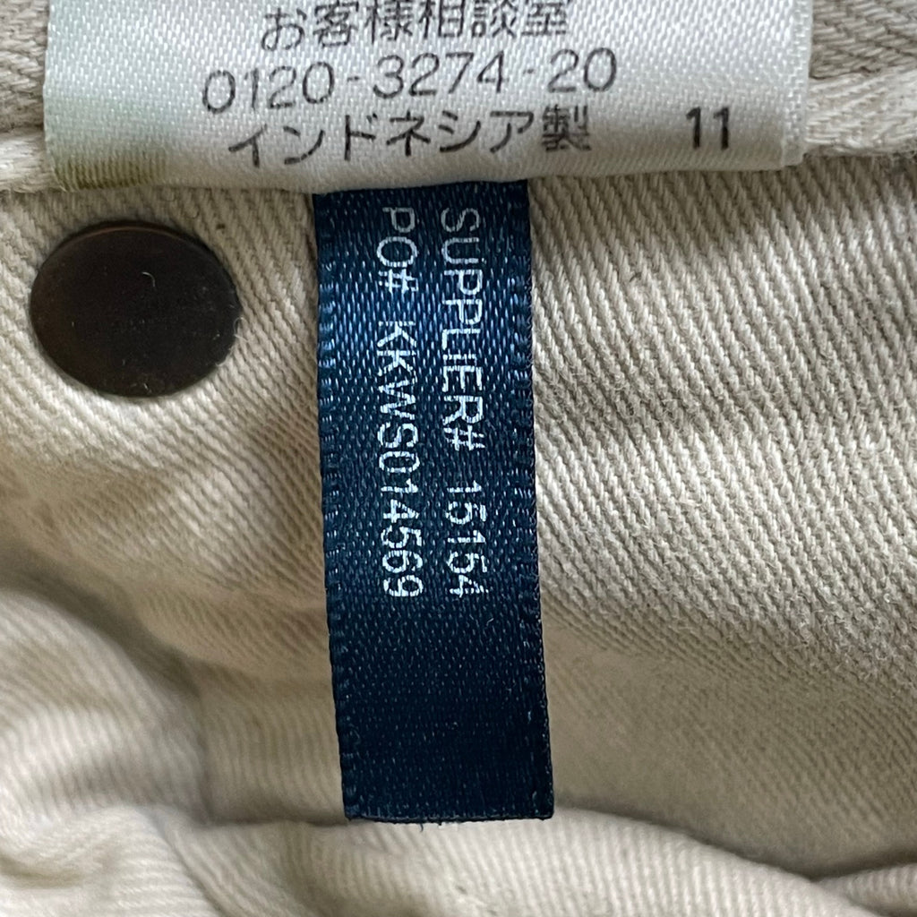 POLO by RALPH LAUREN ポロ バイ ラルフローレン / SAFARI CANVAS ペンキ加工  ダブルニーダックパンツ SIZE:W29 L30