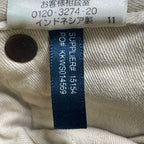 POLO by RALPH LAUREN ポロ バイ ラルフローレン / SAFARI CANVAS ペンキ加工  ダブルニーダックパンツ SIZE:W29 L30