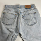 EURO Levi's ユーロリーバイス / 90s 501 ダメージ＆リペア デニムパンツ ポーランド製 SIZE:W33 L32