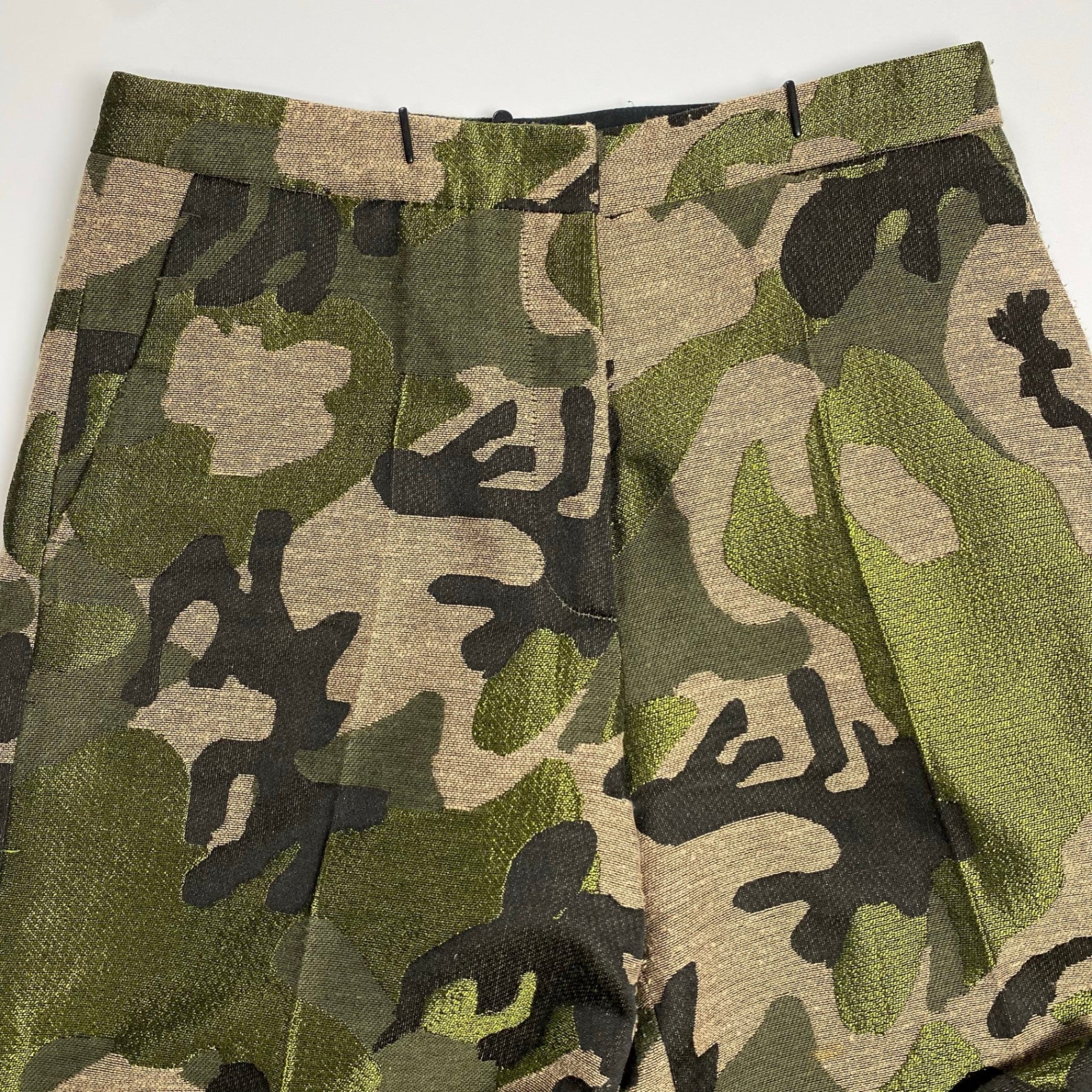 TOM REBL トム レベル / クロップド 迷彩 パンツ 七分丈 参考定価：60,000程度 SIZE：40