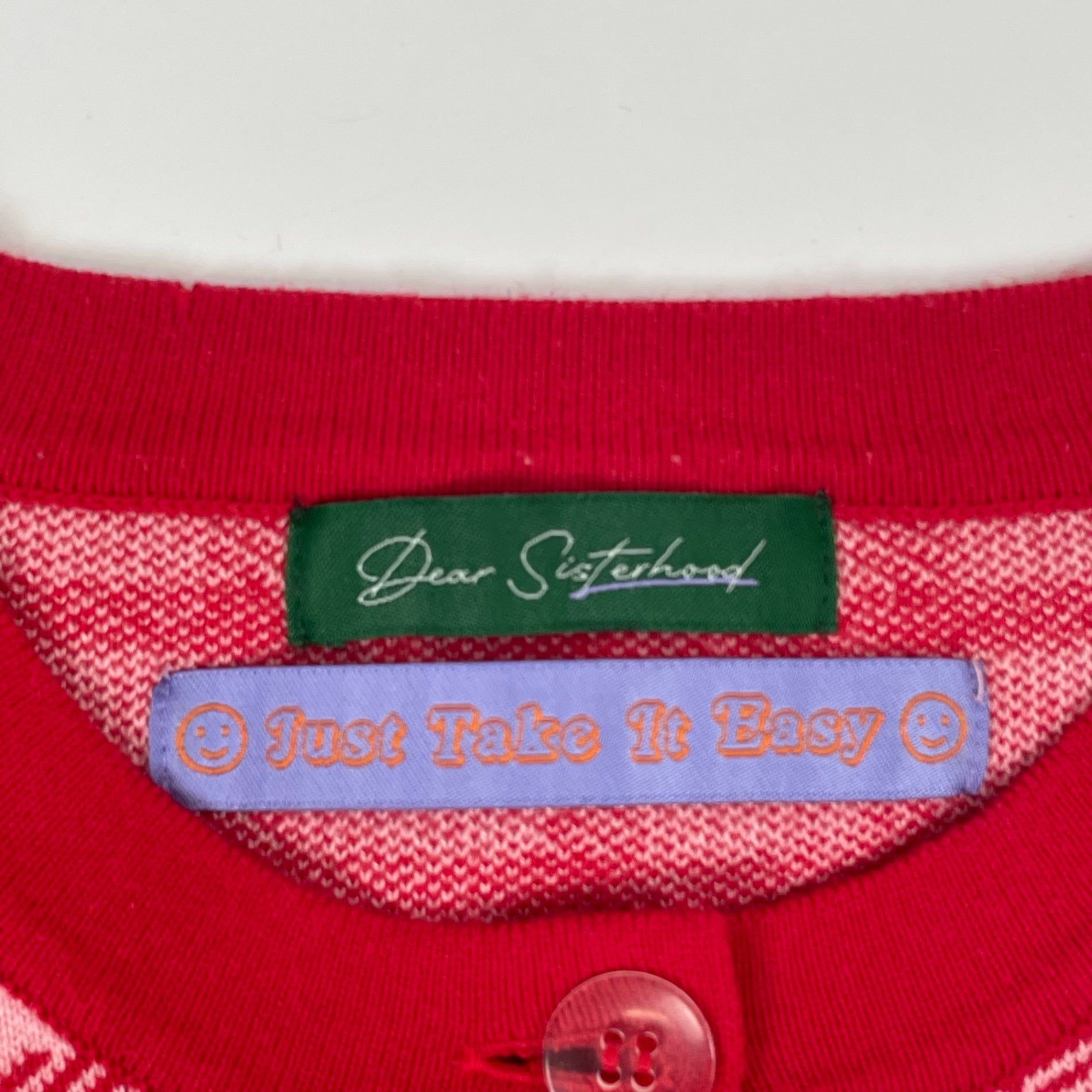 Dear Sisterhood / アンサンブルチェックカーデ 参考定価：15,000+tax SIZE：FREE