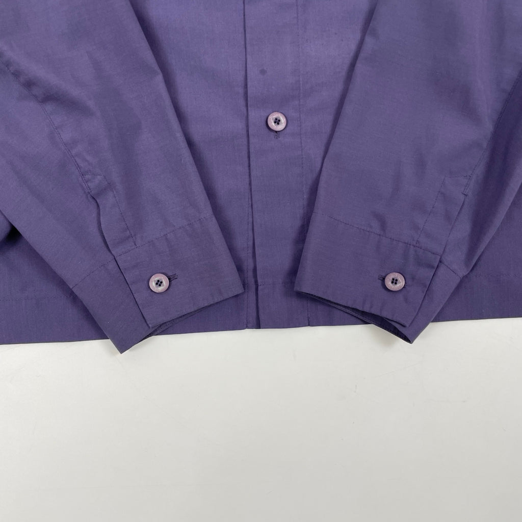 132.5 ISSEY MIYAKE / バンドカラー ロングスリーブシャツ 参考定価：50,000程度 SIZE:2