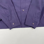 132.5 ISSEY MIYAKE / バンドカラー ロングスリーブシャツ 参考定価：50,000程度 SIZE:2