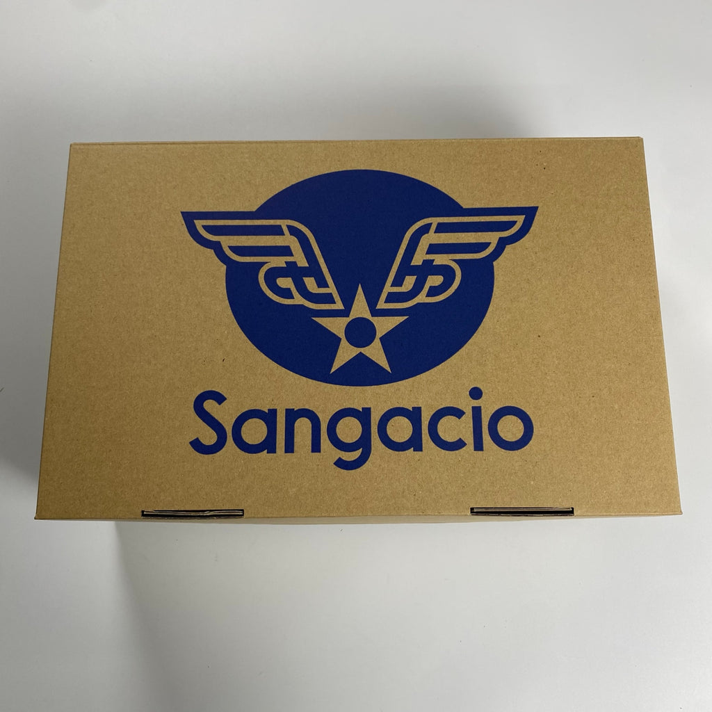 【未使用】 SANGACIO サンガッチョ / ELEPHANT カウレザー スニーカー 100足限定 参考定価：24,500+tax