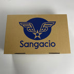 【未使用】 SANGACIO サンガッチョ / ELEPHANT カウレザー スニーカー 100足限定 参考定価：24,500+tax