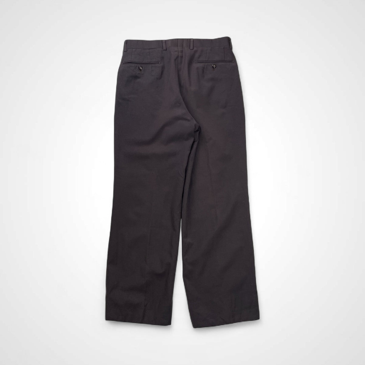 LANVIN PARIS ランバン パリ / ヴィンテージ2タックスラックス ウール100％ SIZE:W81cm