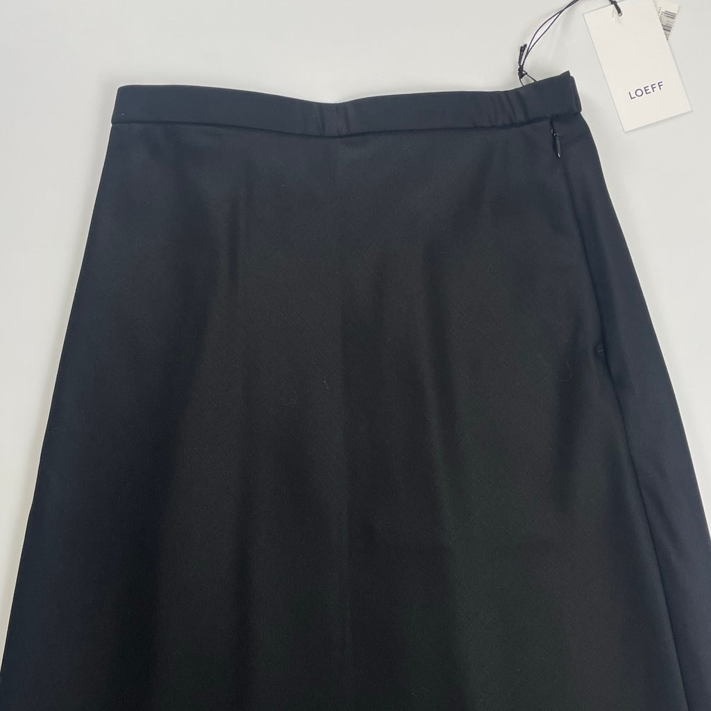 LOEFF ロエフ / LF W GABA TUBE SK ギャバジンウールスカート 参考定価：28,000+tax SIZE:1