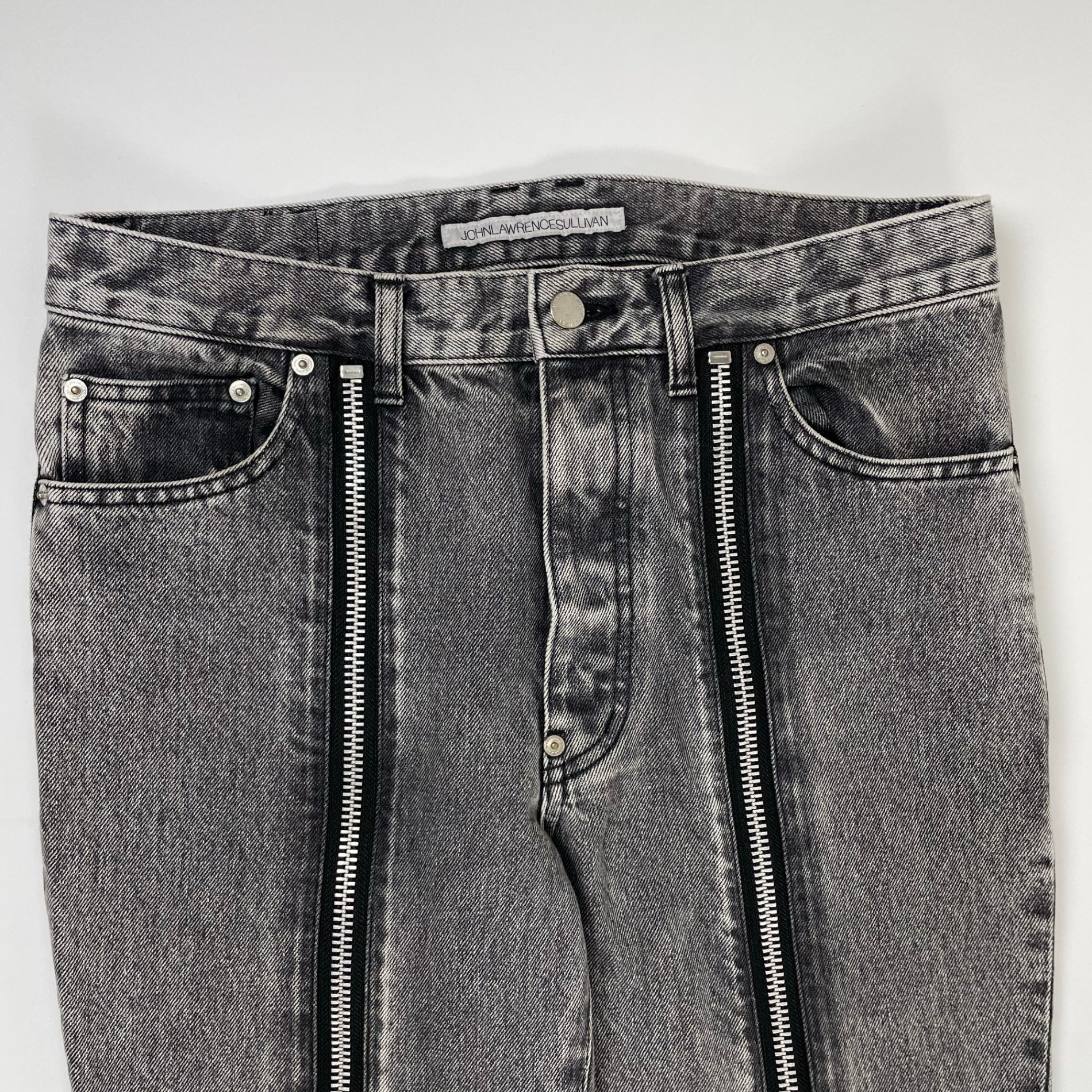 JOHN LAWRENCE SULLIVAN ジョンローレンスサリバン / WASHED DENIM ZIPPED 参考定価：45,000+tax SIZE:48