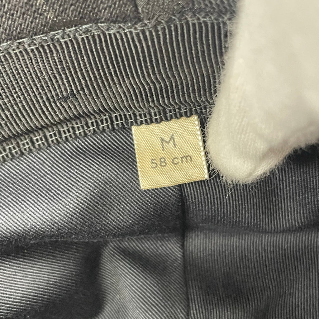 GUCCI グッチ / GGキャンバス フェドラハット ダブルG 参考定価：72,000+tax ブラック