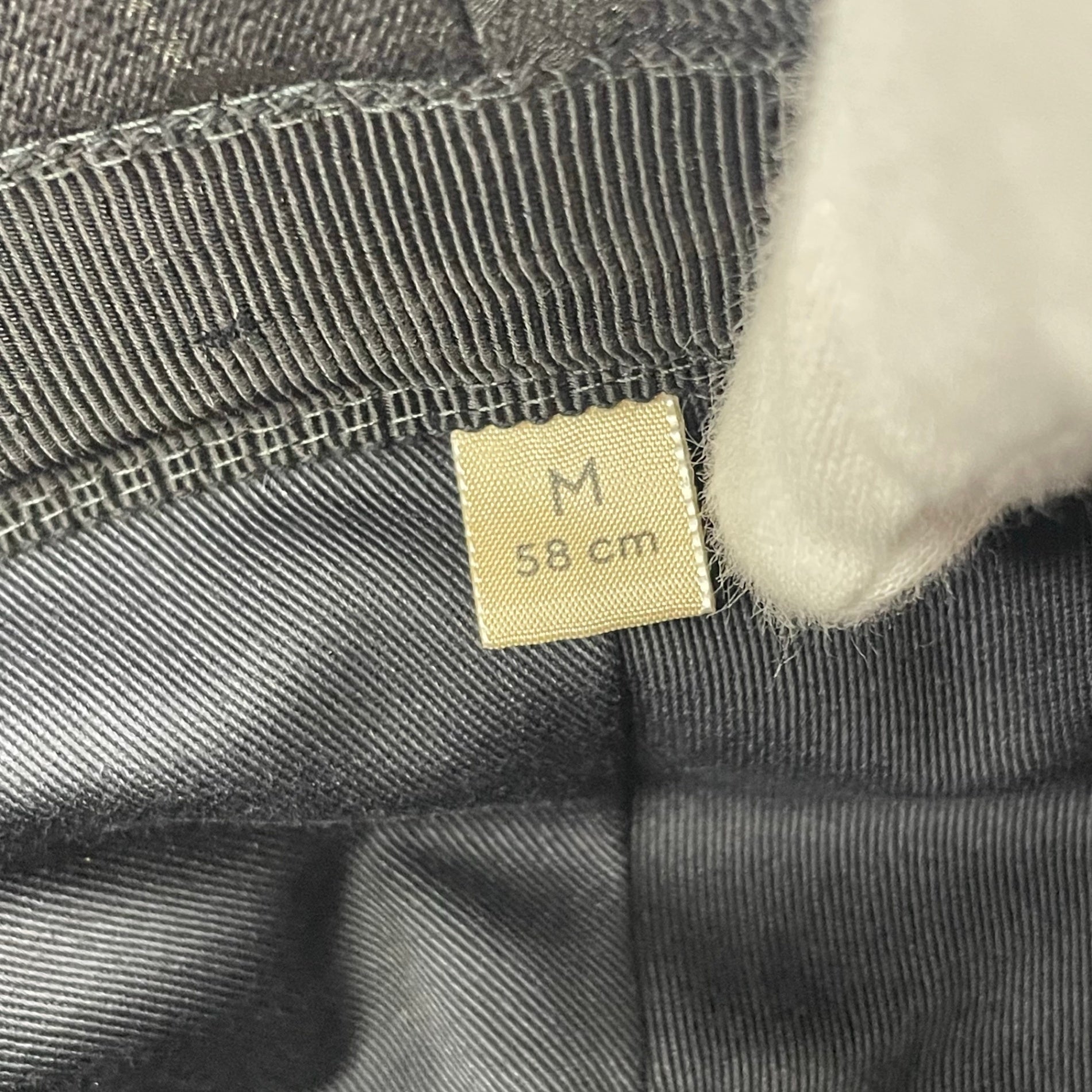 GUCCI グッチ / GGキャンバス フェドラハット ダブルG 参考定価：72,000+tax ブラック