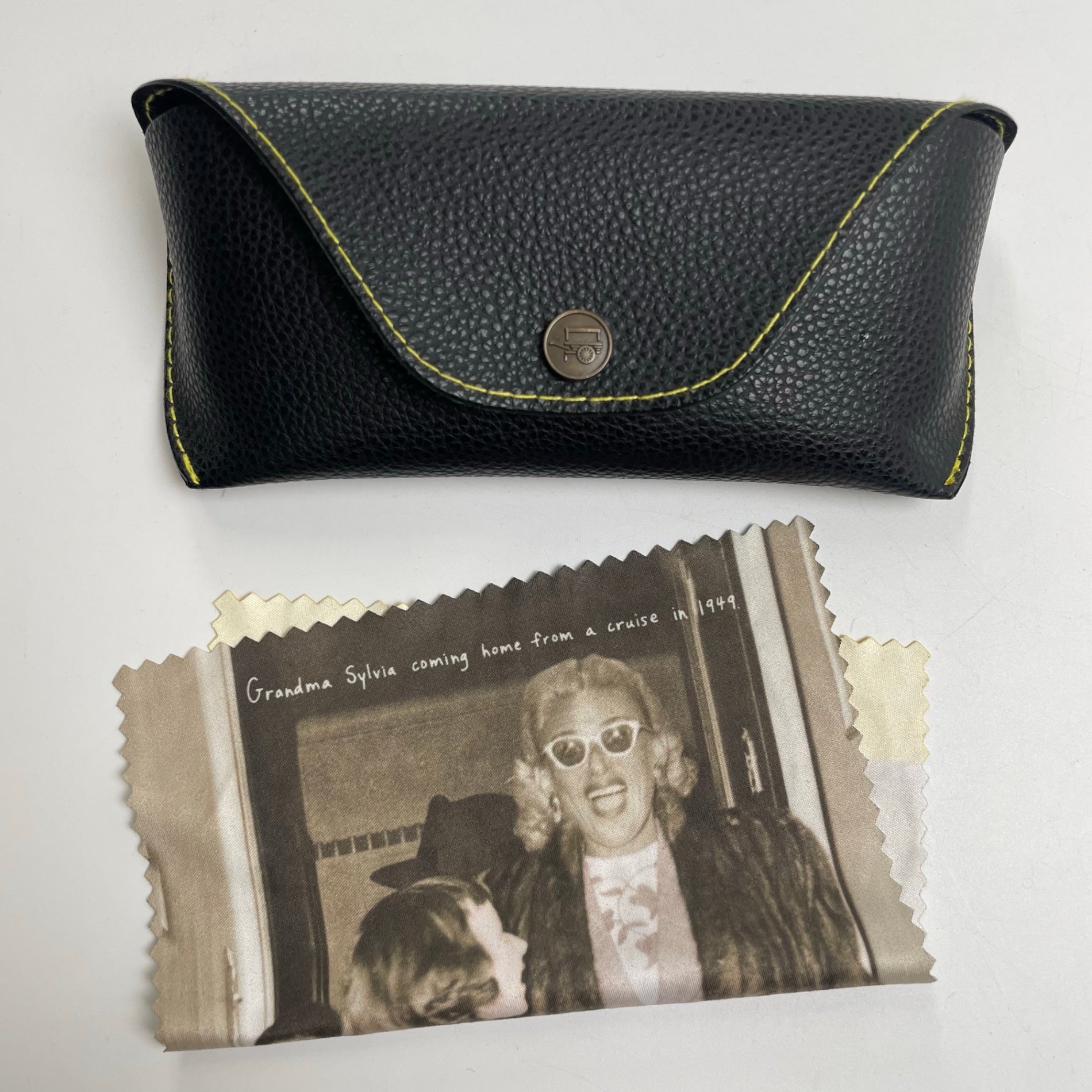 MOSCOT モスコット / DAHVEN 眼鏡 度なしクリアレンズ ケース・袋付 参考定価：45,000+tax SIZE:47□24-151