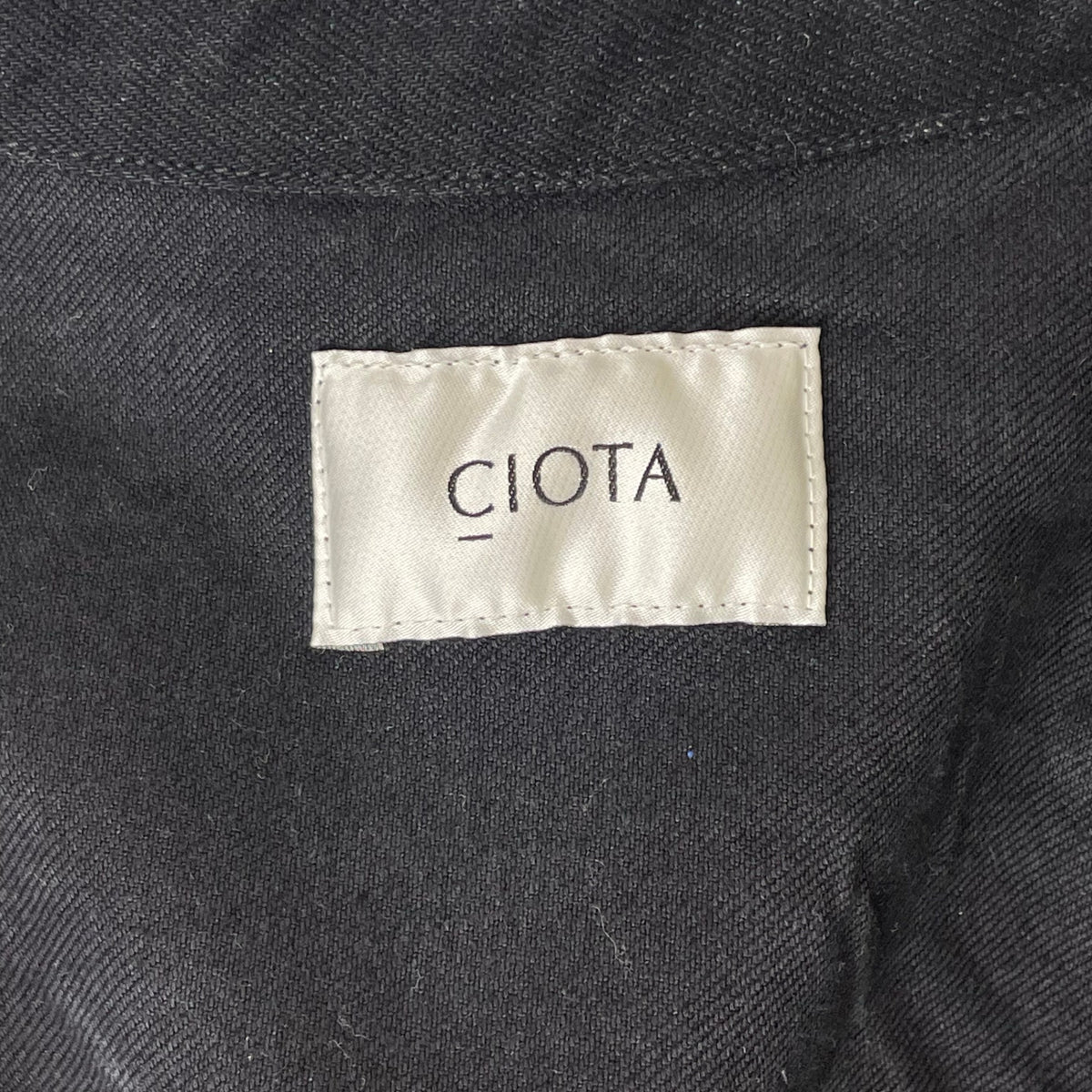 CIOTA / Single Pocket Denim Jacket 参考定価：45,000+tax SIZE：48