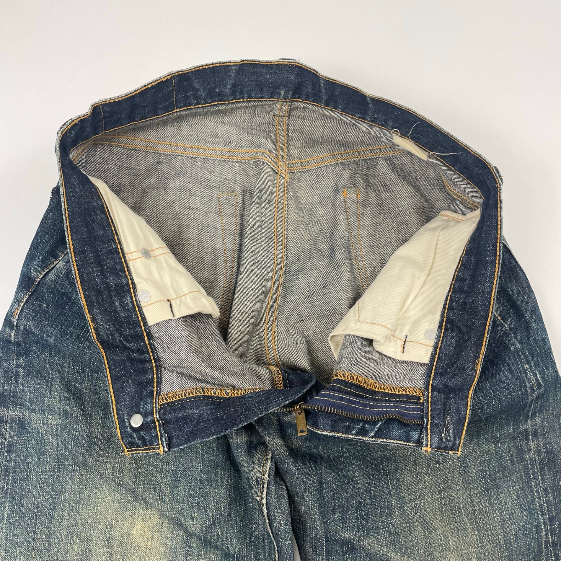 BEAMS / BMS1976 セルビッジデニムパンツ 参考定価：18,000程度 SIZE:W31 L32