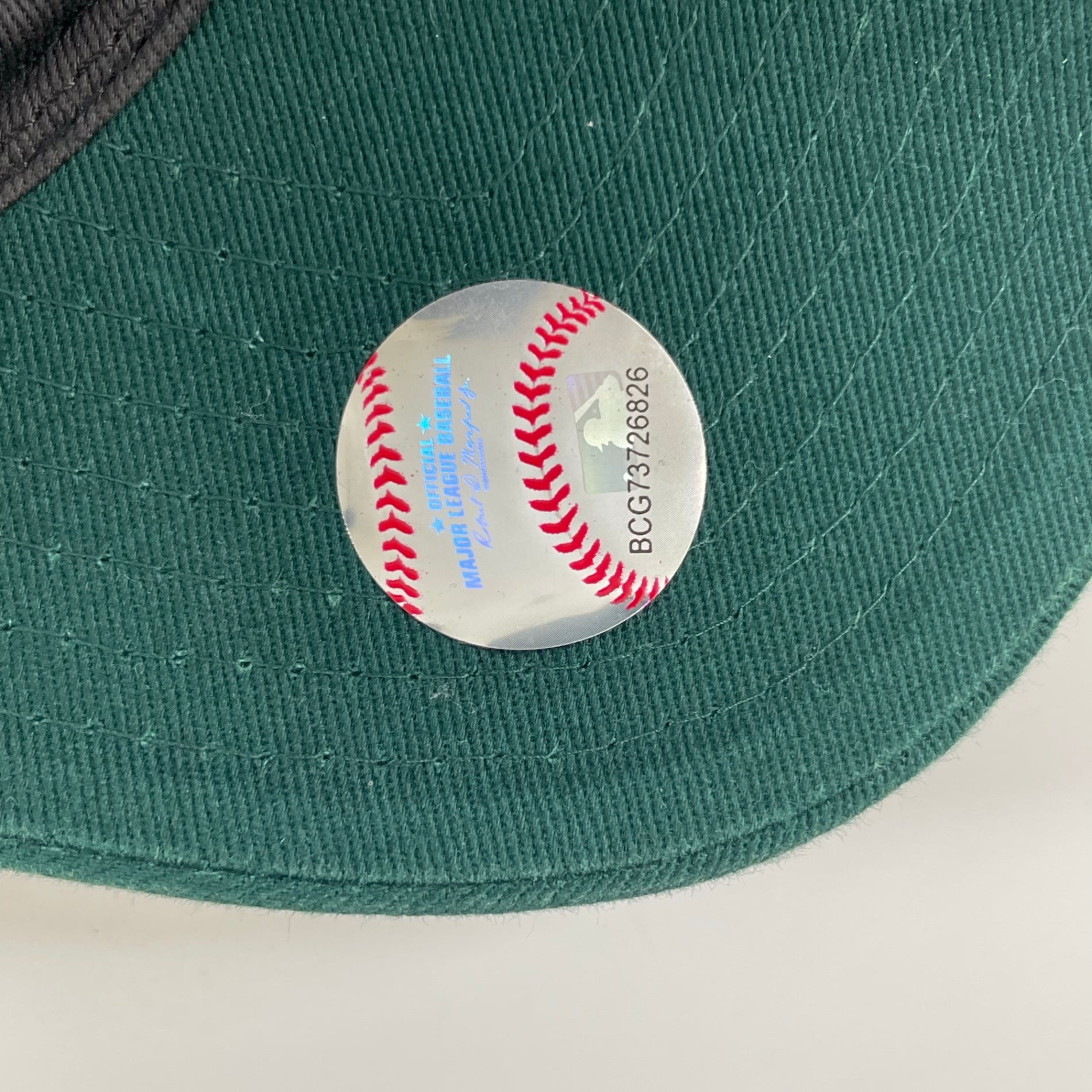 NEW ERA × BEAMS / 「B」ロゴキャップ グリーン