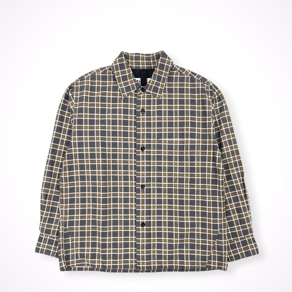 MHL. / ボックスシルエットチェックシャツ 24SS 参考定価：40,000程度 SIZE:M