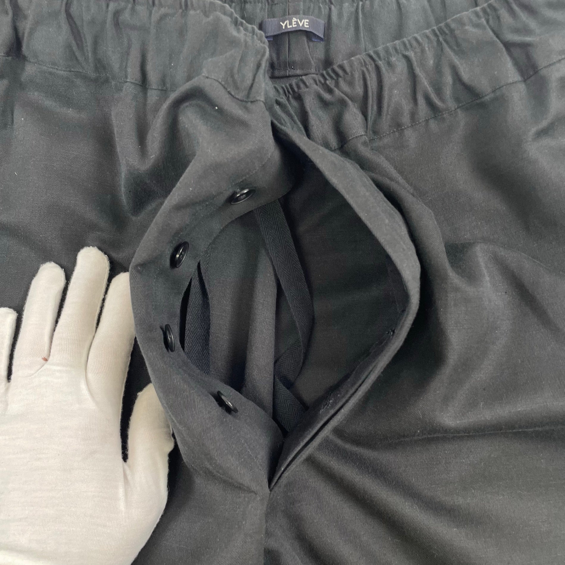 YLEVE / COTTON HEMP SLAB EASY TR 参考定価：29,000+tax SIZE：4