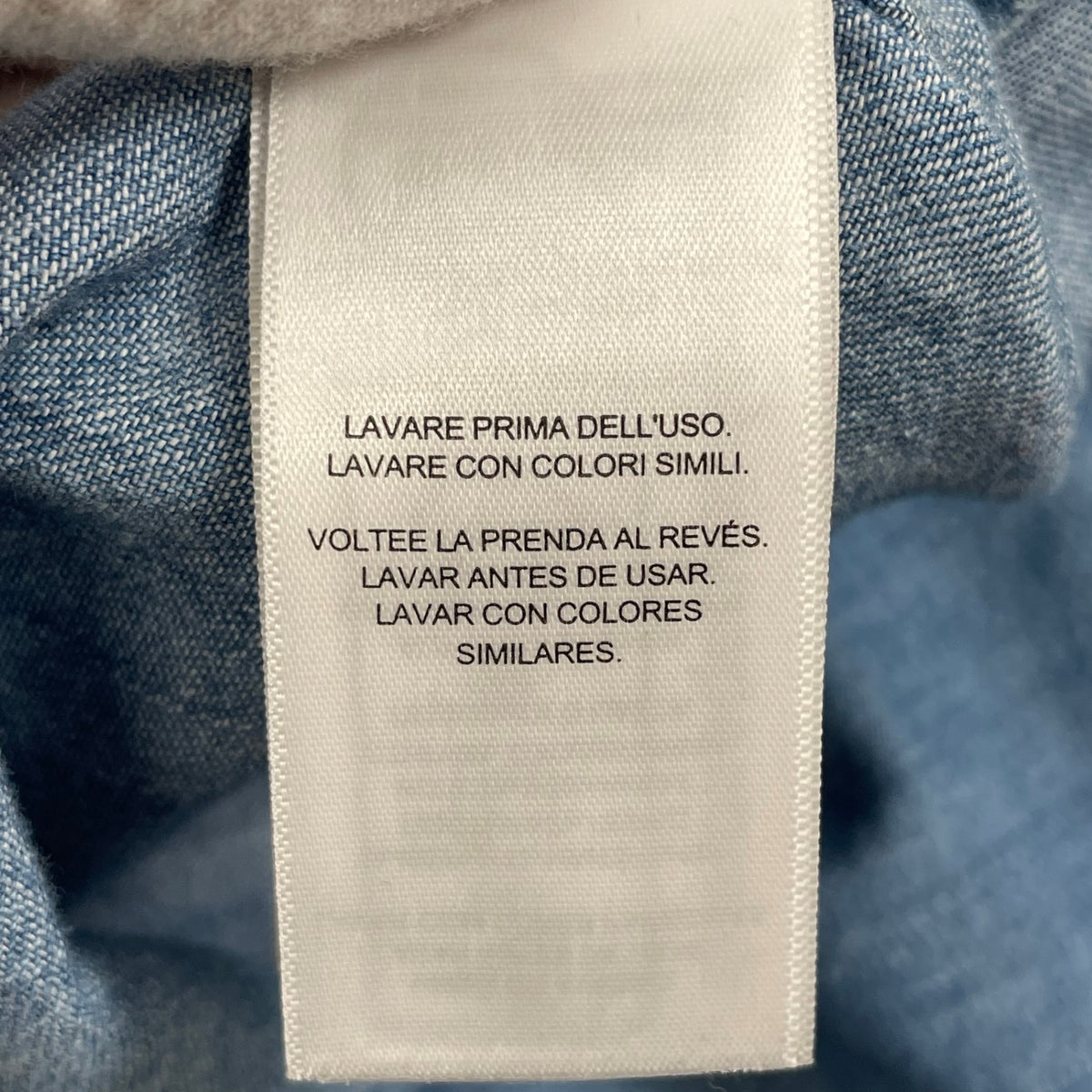 Polo RALPH LAUREN / ワイドショートデニムシャツ 参考定価：28,000程度 SIZE:S