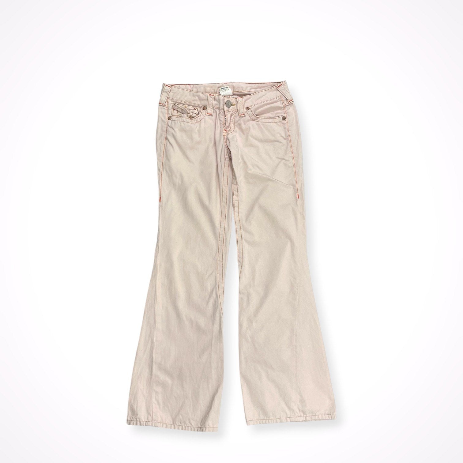 TRUE RELIGION トゥルーレリジョン / Y2K JOEYフレアコットンパンツ USA製 SIZE：27