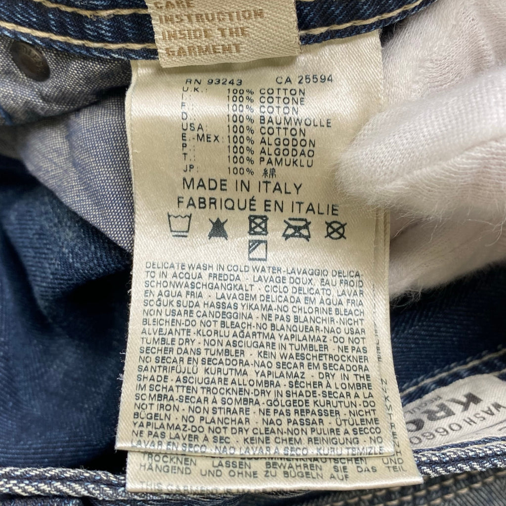 DIESEL ディーゼル / KROOLEY 0660Q ヘリンボーン デニムパンツ SIZE:W27 L30