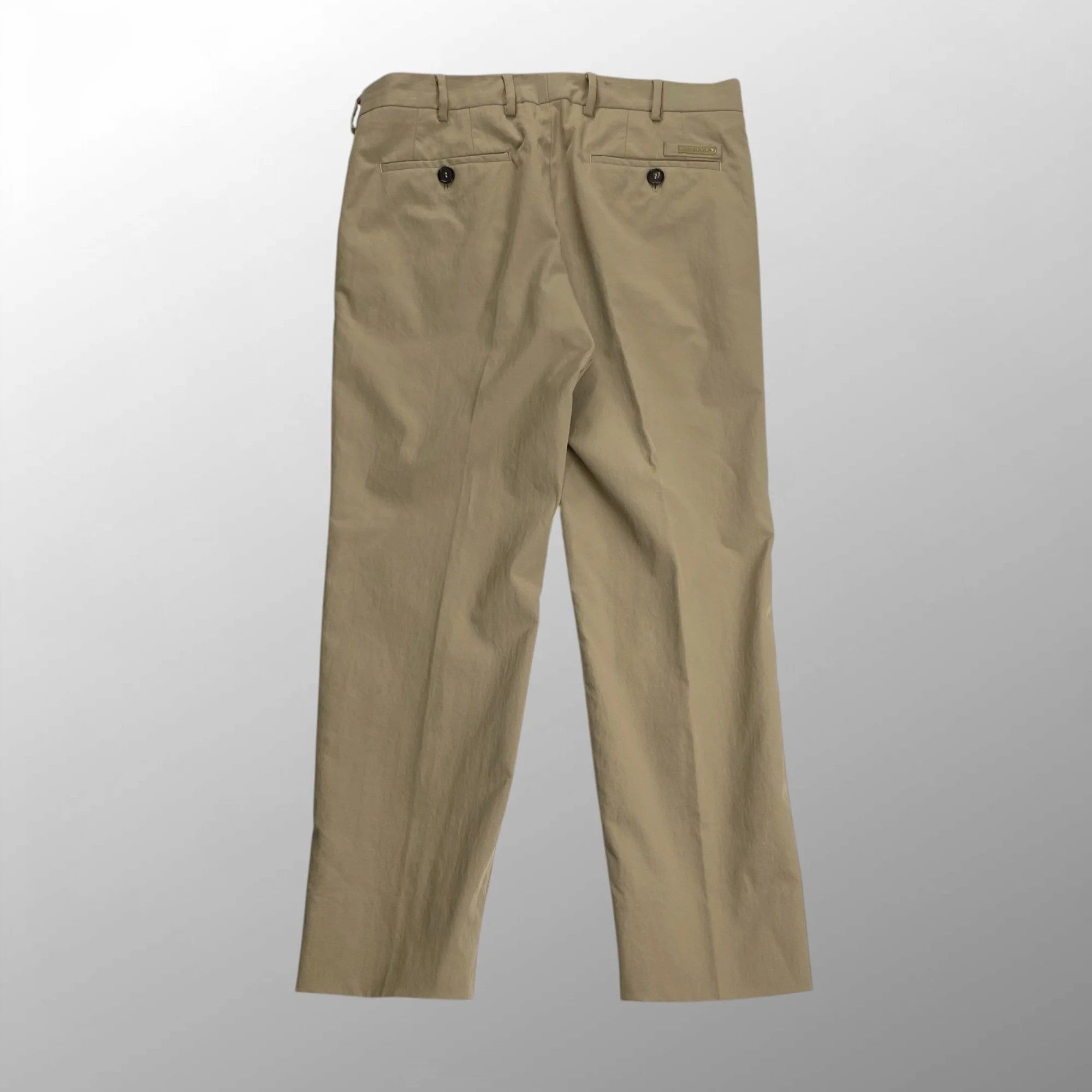 PRADA プラダ / テーパードスラックス ベージュ ポリエステル100％ SIZE:S