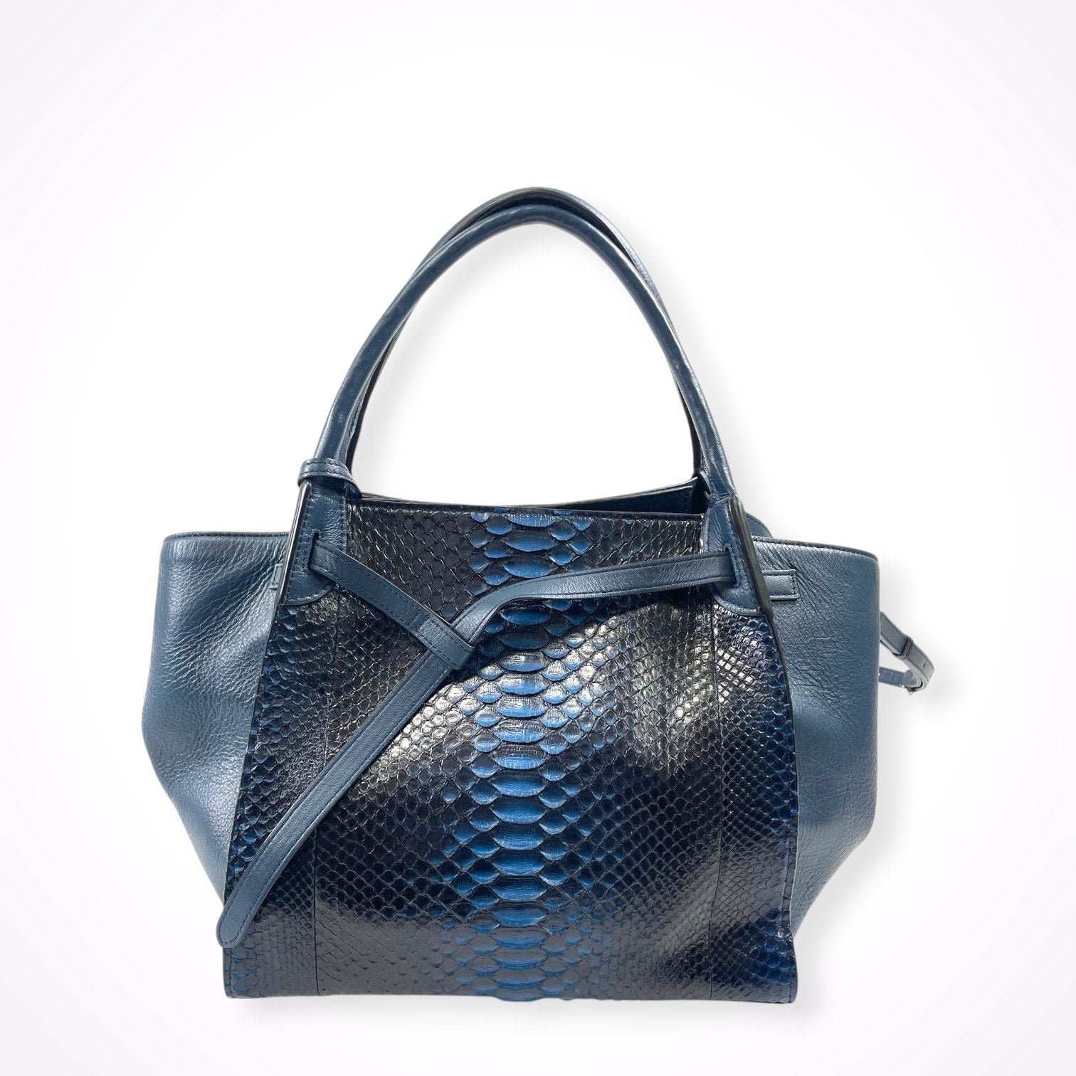 SEMPLICE / ダイヤモンドパイソン2wayバッグ 参考定価：150,000程度