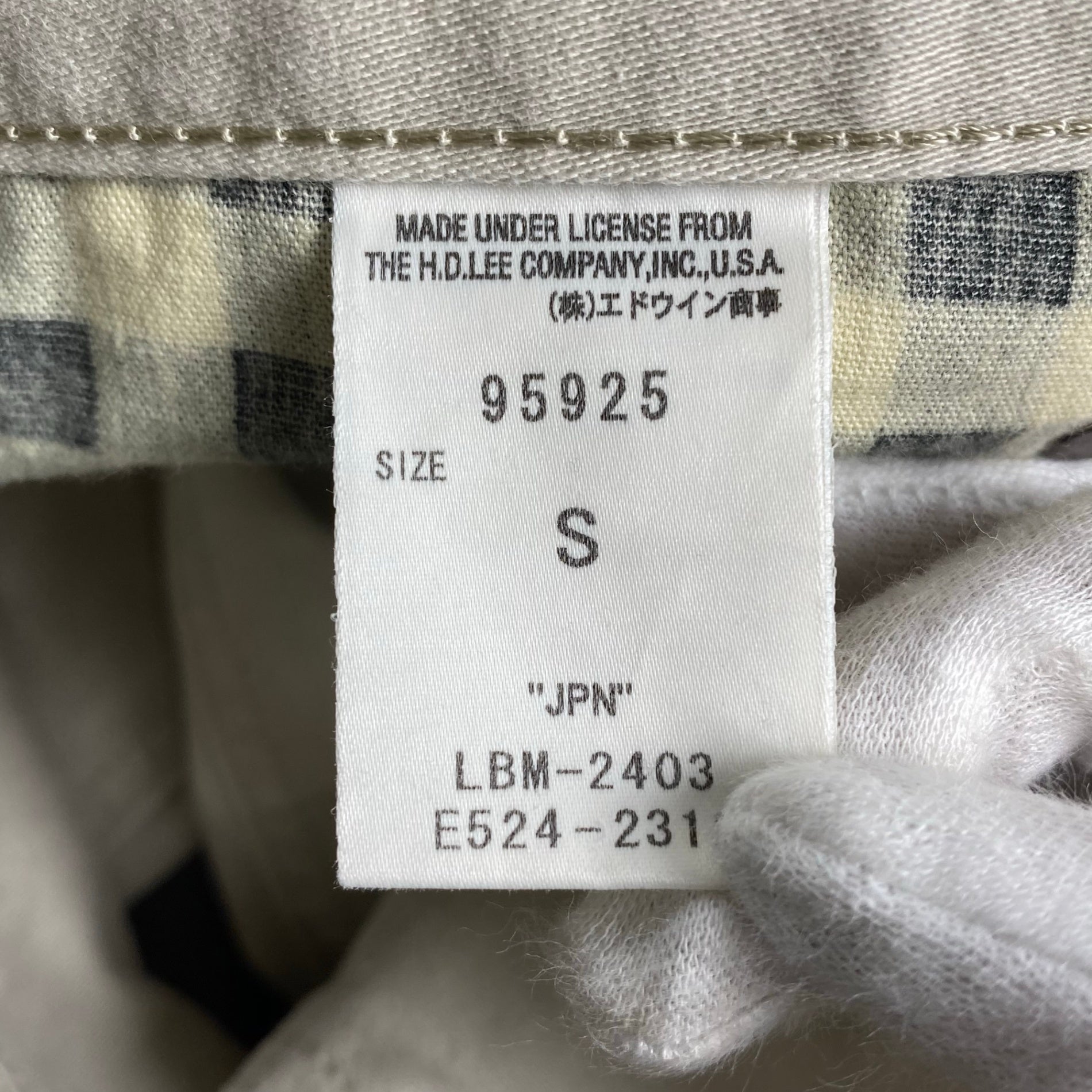 Lee × N.HOOLYWOOD リー エヌハリウッド / コラボ ウエスターナー コットンパンツ オフホワイト SIZE：S