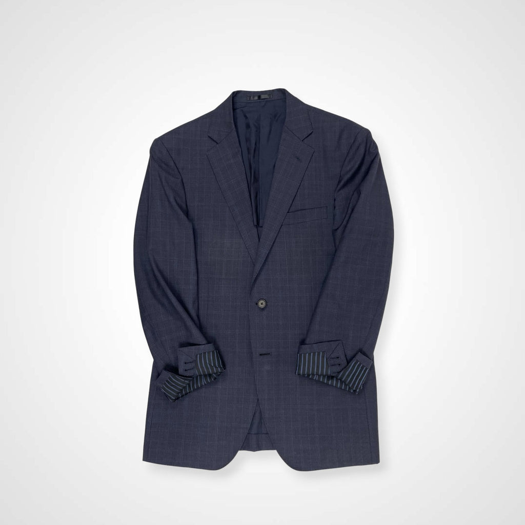 Loro Piana ロロピアーナ / ZELANDER DREAMオーダー2Pスーツ 百貨店仕立て 参考定価：150,000程度 SIZE:L程度
