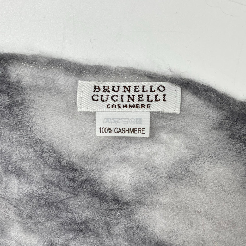 BRUNELLO CUCINELLI / 染柄カシミヤストール 参考定価：180,000程度