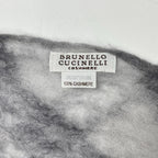 BRUNELLO CUCINELLI / 染柄カシミヤストール 参考定価：180,000程度
