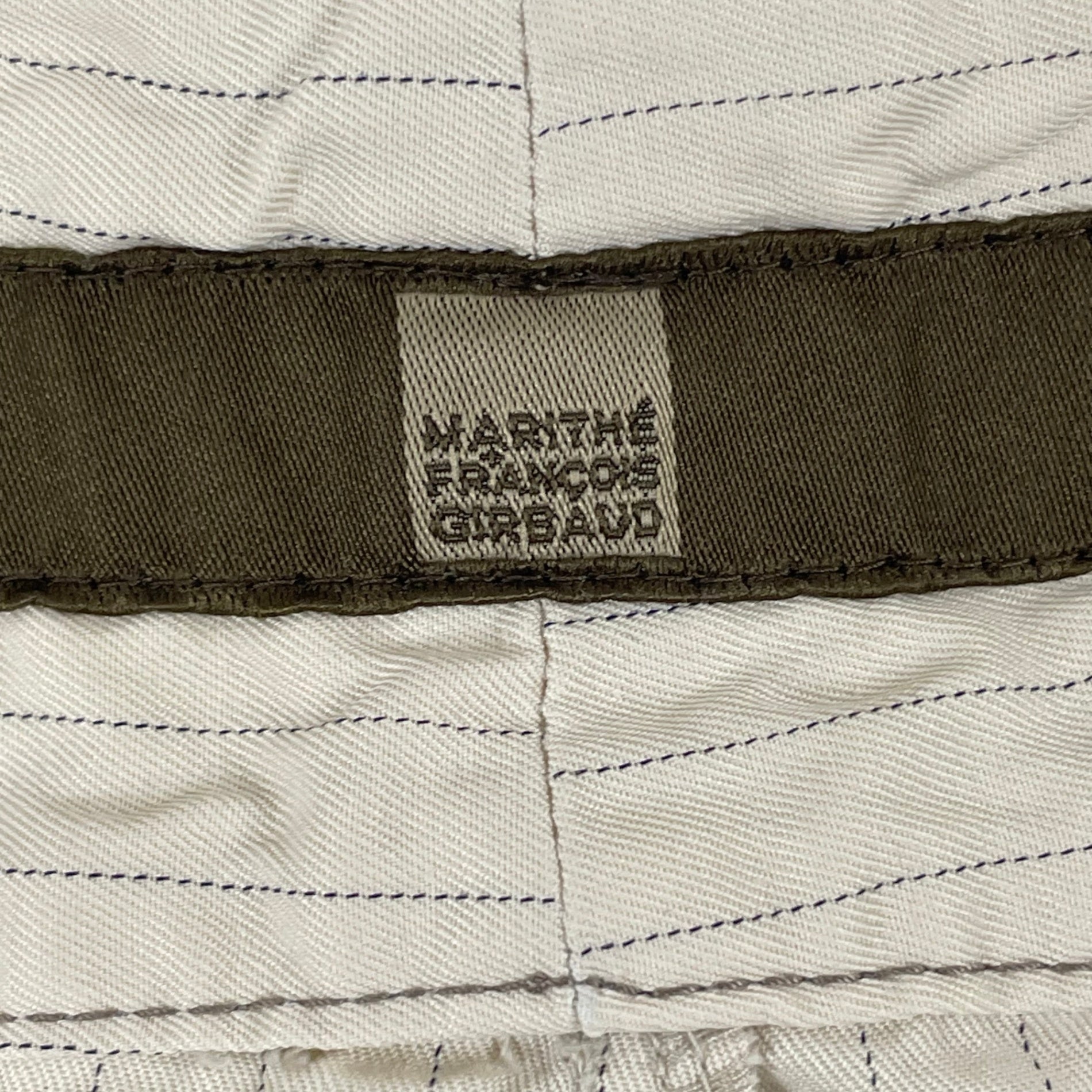 MARITHE FRANCOIS GIRBAUD / アーカイブギミックストライプスラックス SIZE:S