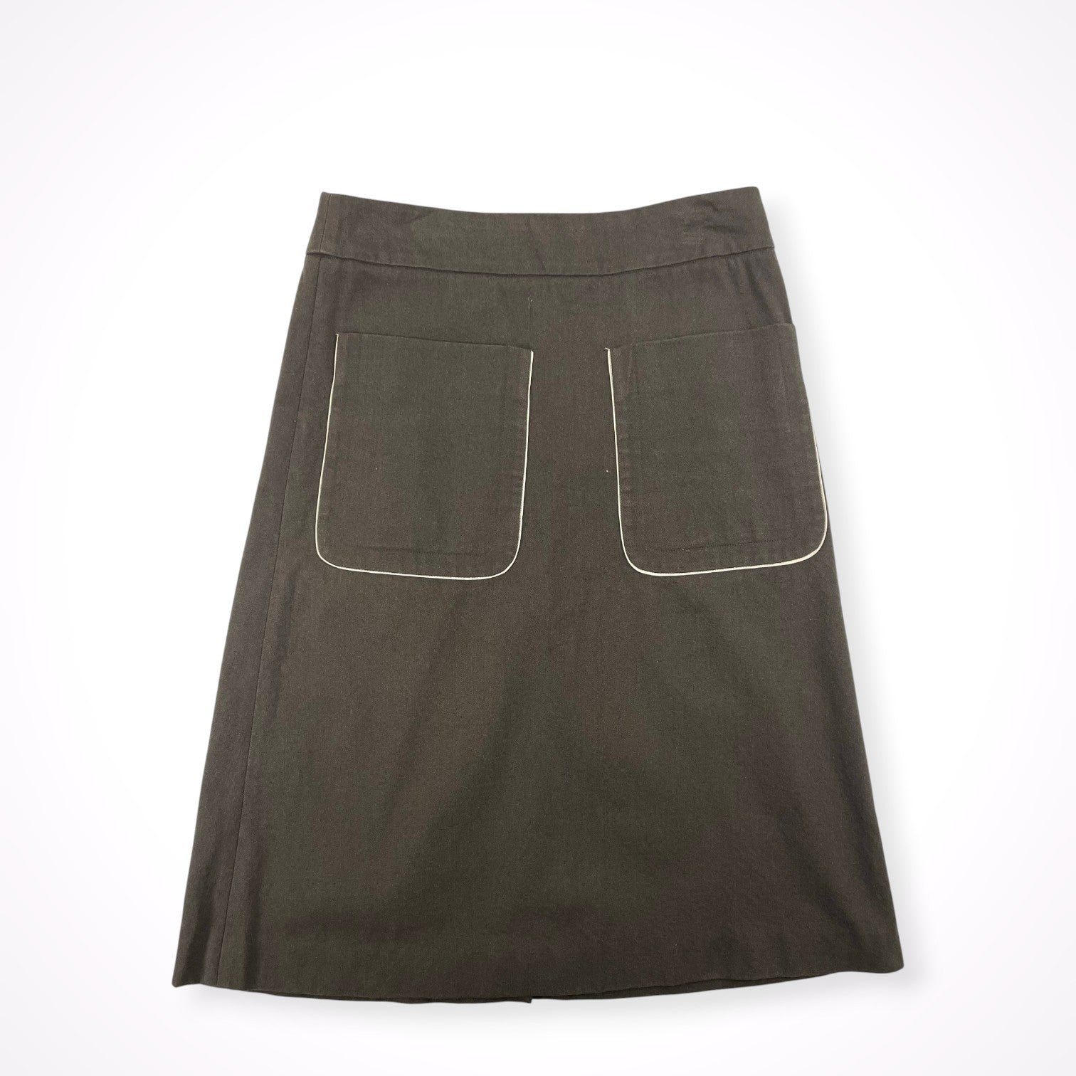 MARNI / レザーパイピング デニムスカート 参考定価：100,000程度 SIZE:38