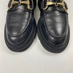 LUCA GROSSI / ボリュームソール ビットローファー 参考定価：37,000+tax SIZE:37 1/2
