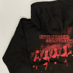 RAGE AGAINST THE MACHINE レイジアゲインストザマシーン / ダメージ加工 オフィシャルパーカー ブラック SIZE：L