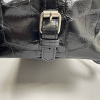 collection PRIVEE? コレクションプリヴェ / レザーボストンバッグ ブラック H.P FRANCE取扱い 参考定価：150,000程度