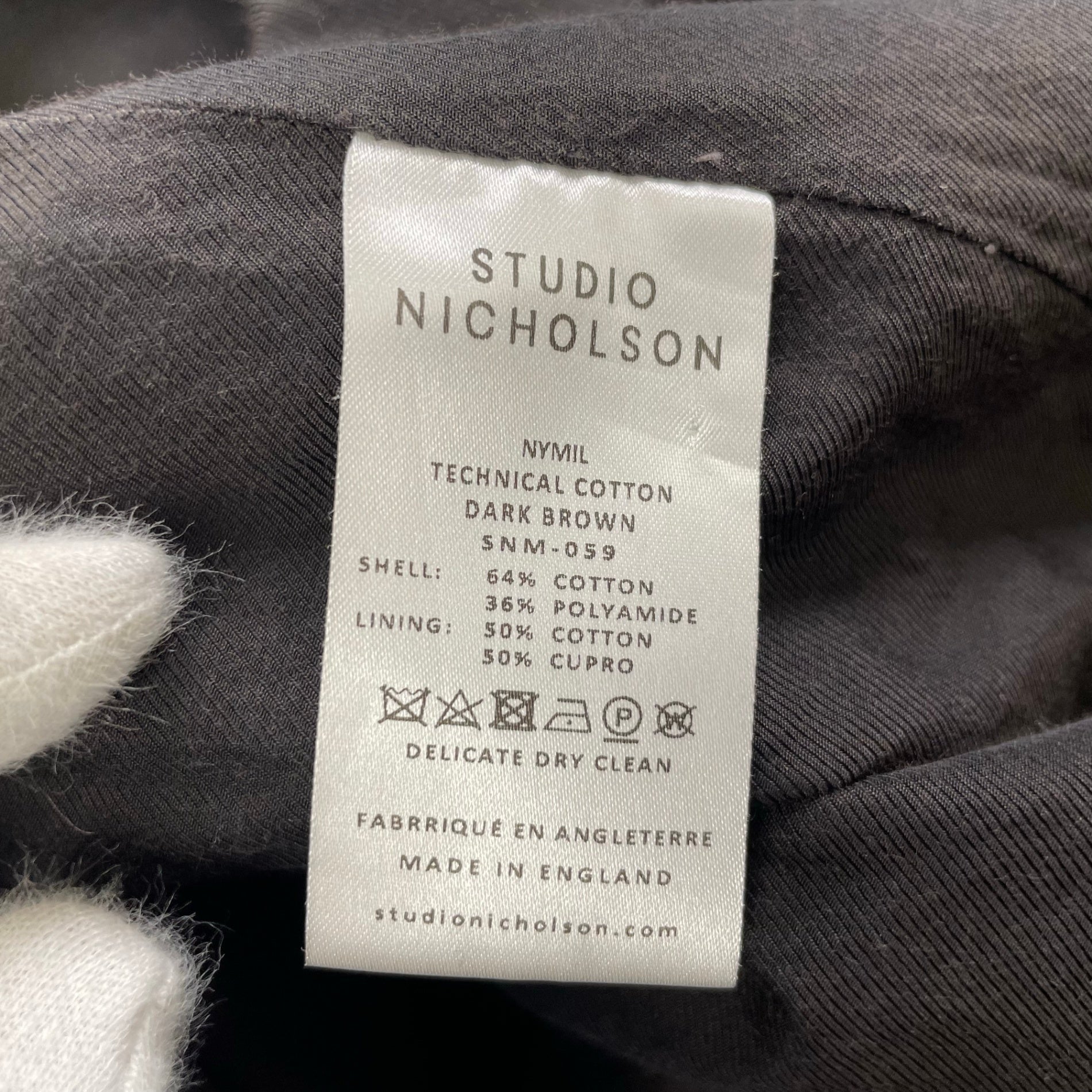 STUDIO NICHOLSON スタジオニコルソン / TECHNICAL CAR COAT NYMIL 参考定価：120,000+tax SIZE:L
