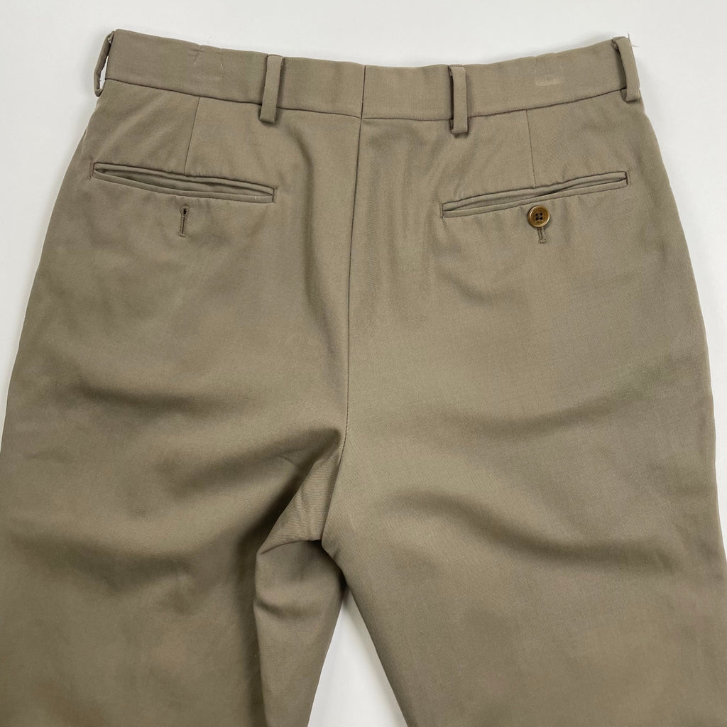 Brooks Brothers 1818 REGENT ブルックスブラザーズ / ウールギャバ 1タックスラックス SIZE：W31 L30