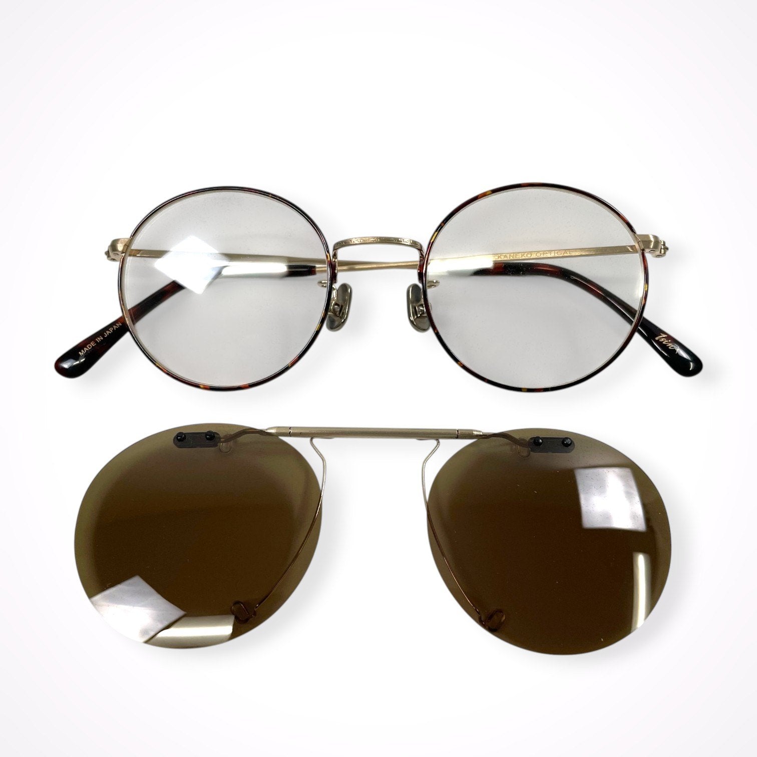 1sin × KANEKO OPTICAL / innovatorⅤクリップオンサングラス 度なしレンズ 参考定価：29,000+tax