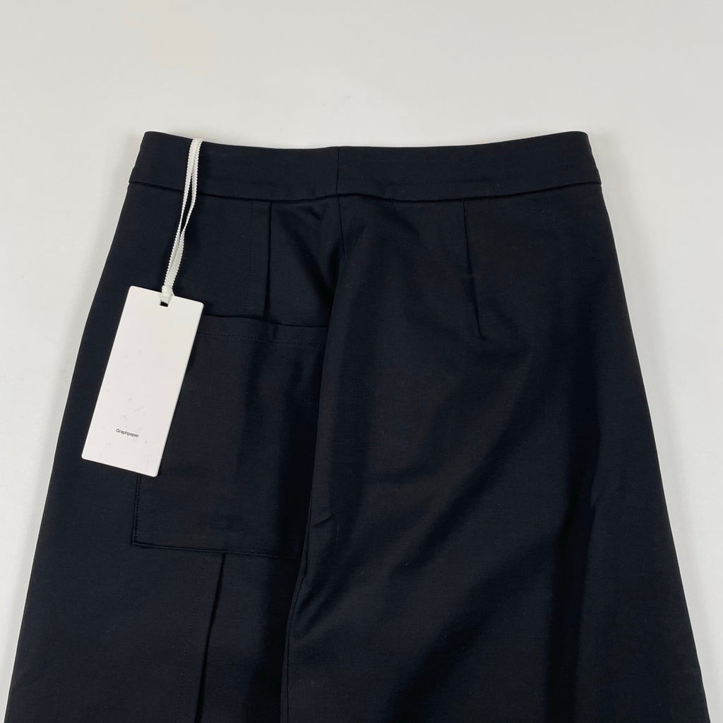 Graphpaper / Compact ponte wrap skirt タグ付 参考定価：28,000+tax SIZE：00